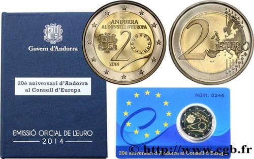 20 years in the Council of Europe Proof • Blister