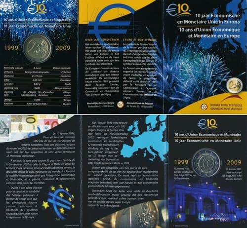 10th anniversary of Economic and Monetary Union BU • Blister
