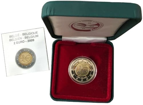 10th anniversary of Economic and Monetary Union Proof • Box