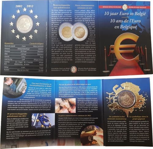 Ten years of the euro BU • Blister
