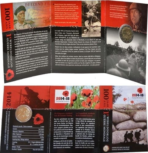 Centenary of the start of the First World War BU • Blister