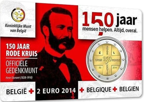 150 years of the Belgian Red Cross UNC • Card