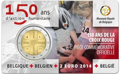 150 years of the Belgian Red Cross UNC • Card