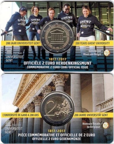 200th anniversary of the Ghent University UNC • Card