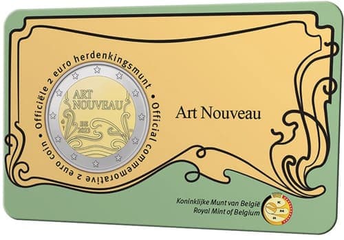The ‘year of art nouveau’, which takes place during 2023 in Belgium UNC • Card