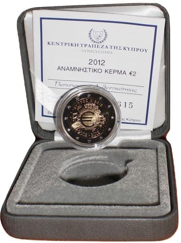 Ten years of the euro Proof • Box