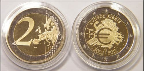 Ten years of the euro BU • Capsule