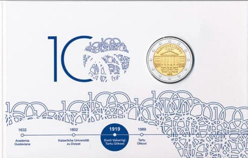 The centenary of the University of Tartu BU • Card