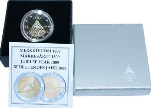 200th anniversary of Finnish autonomy and Porvoo Diet Proof • Box