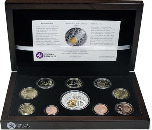Currency Decree of 1860 granting Finland the right to issue banknotes and coins KMS • Proof • Folder