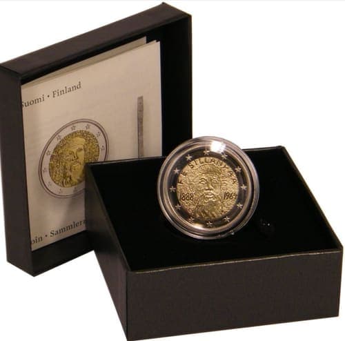The 125th anniversary of the birth of Nobel Prize winning author F. E. SILLANPÄÄ Proof • Box