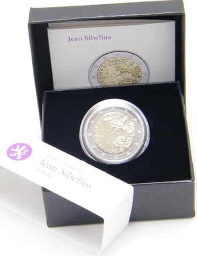 The 150th anniversary of the birth of composer Jean Sibelius Proof • Box