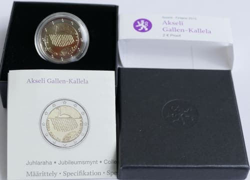 The 150th anniversary of the birth of artist Akseli Gallen-Kallela Proof • Box