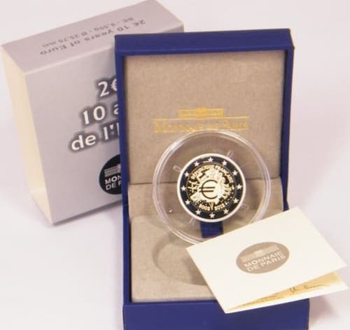 Ten years of the euro Proof • Box