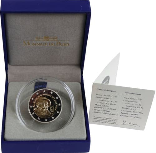 100th anniversary of the birth of Abbé Pierre, famous in France as protector of the poor Proof • Box