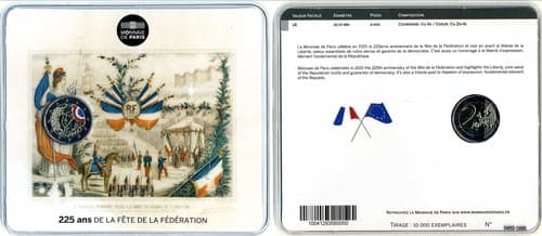 225th anniversary of the Fête de la Fédération (Festival of the Federation) BU • Blister