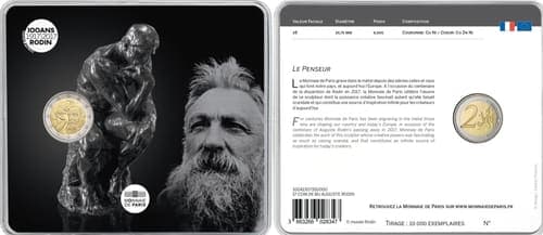 Centenary of Auguste Rodin BU • Blister
