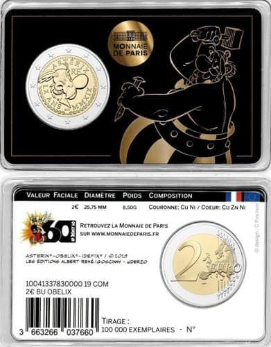The 60th anniversary of Asterix BU • Card