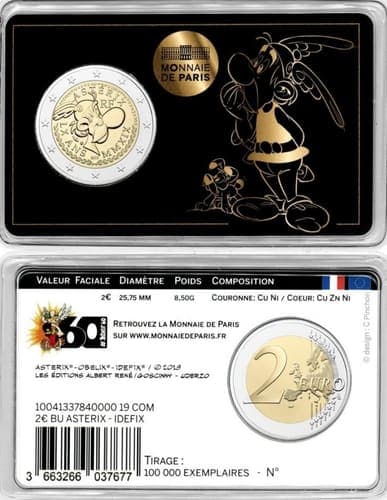 The 60th anniversary of Asterix BU • Card