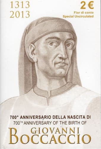 700th Anniversary of the birth of Giovanni BOCCACCIO BU • Blister