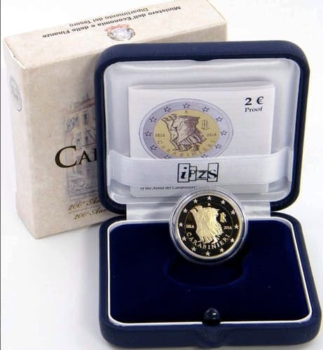 200th Anniversary of the foundation of Arma dei Carabinieri Proof • Box