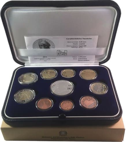 450th Anniversary of the birth of Galileo Galilei (born in 1564) KMS • Proof • Folder
