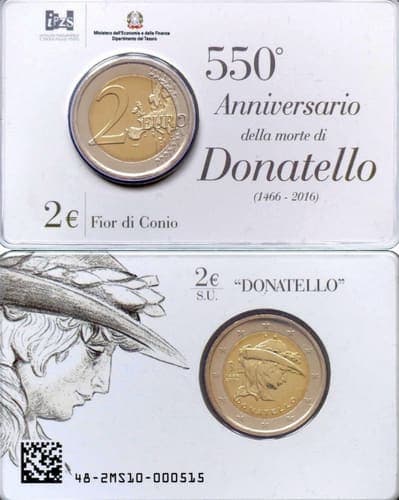 550th anniversary of the death of Donatello BU • Card