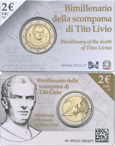 Bimillenary of the death of Titus Livius BU • Card