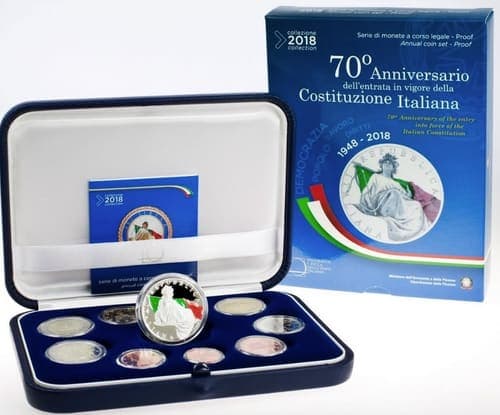 The 70th Anniversary of the Coming into Force of the Italian Constitution KMS • Proof • Folder