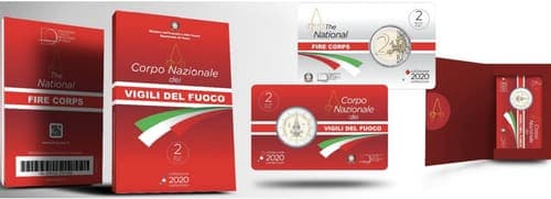 The 80th Anniversary of Foundation of ‘Corpo Nazionale dei Vigili del Fuoco’ (National Fire Department) BU • Card