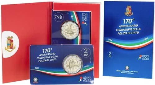 170th Anniversary of the foundation of the Italian National Police BU • Card
