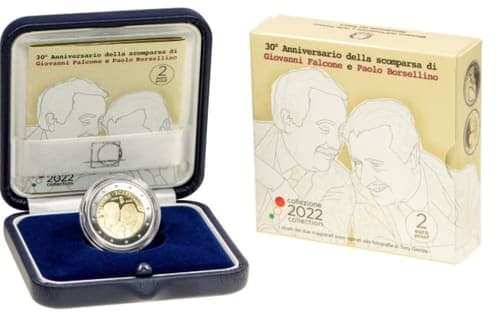 The 30th Anniversary of the death of Giovanni Falcone and Paolo Borsellino Proof • Box