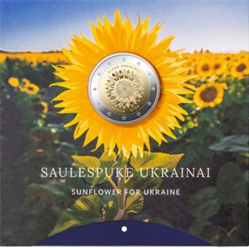 Ukraine Sunflower BU • Card