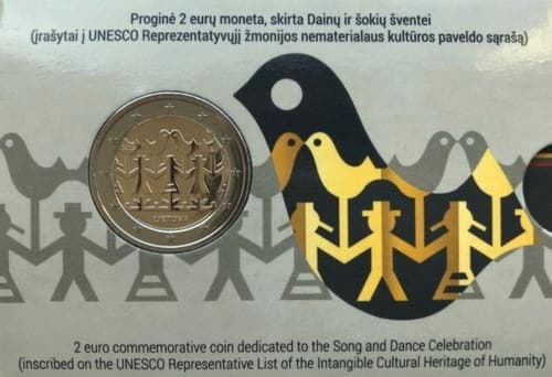 Lithuanian Song and Dance celebration (inscribed on the Unesco Representative List of the Intangible Cultural Heritage of Humanity) BU • Card