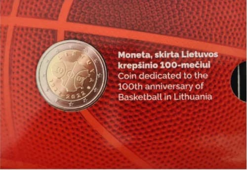 100 years of basketball in Lithuania BU • Card