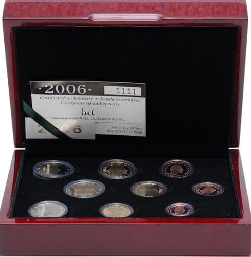 25th birthday of Grand-Duke Guillaume, heir to the throne KMS • Proof • Folder