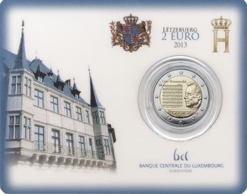 The National Anthem of the Grand Duchy of Luxembourg BU • Card