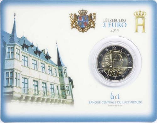175th anniversary of the independence of the Grand-Duchy of Luxembourg BU • Card
