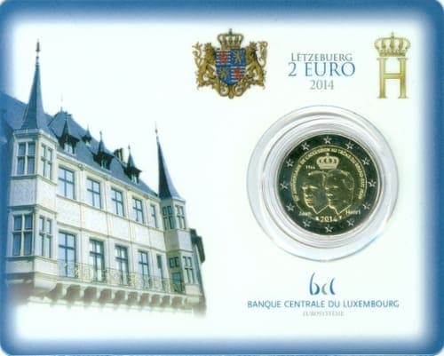 50th anniversary of the accession to the throne of the Grand-Duke Jean BU • Card