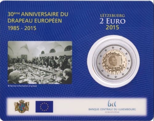The 30th anniversary of the EU flag BU • Card