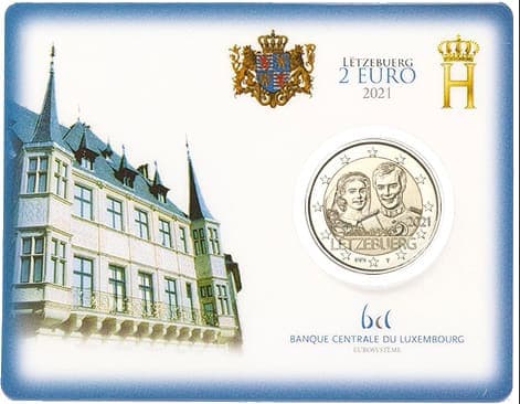 The 40th anniversary of the marriage of Grand Duke Henri BU • Card