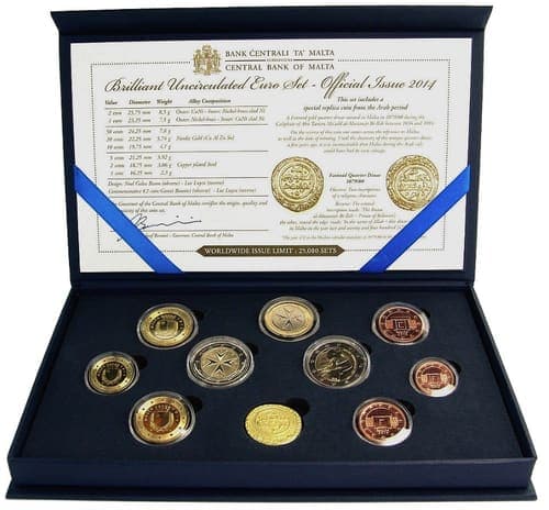 Malta Independence 1964 KMS • BU • Folder
