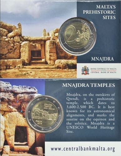Unesco World Heritage Site — Temples of Mnajdra UNC • Card