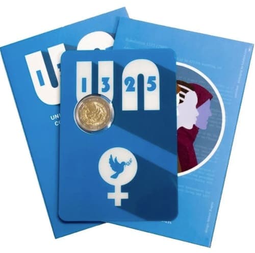 The 22nd anniversary of the United Nations Security Council Resolution 1325 on Women, Peace and Security UNC • Blister