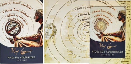 The 550th anniversary of the birth of Nicolaus Copernicus BU • Blister