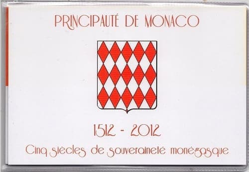 500th anniversary of the establishment of Monaco’s sovereignty by Lucien I Grimaldi BU • Letter