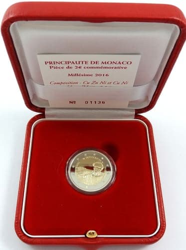 The 150th anniversary of the foundation of Monte Carlo by Charles III Proof • Box