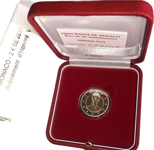 The 200th anniversary of the accession to the throne of Prince Honoré V Proof • Box