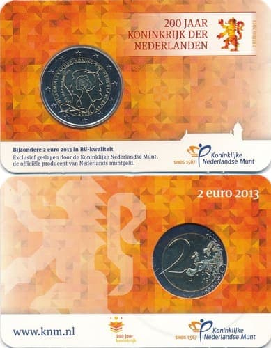 200 years Kingdom of the Netherlands BU • Card
