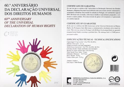 60th anniversary of the Universal Declaration of Human Rights BU • Card